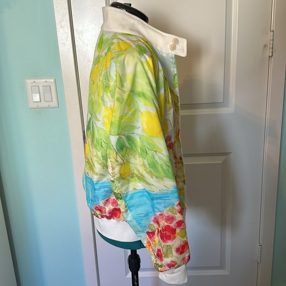 Ralph Lauren Torrence Print Reversible Jacket - purple label Bomber Jacket - Picture 6 of 11